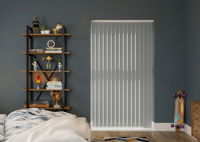 Roma, Grey Nickel - Vertical Blind - Image 6